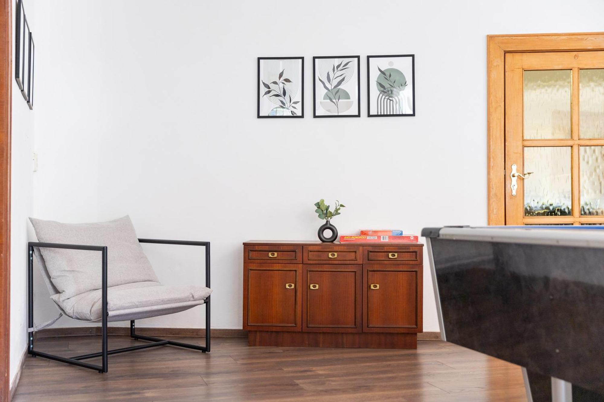 Apartmenthaus Am Waldrand- Kueche - Fruehstueck - Balkon 빌데만 외부 사진